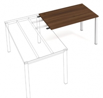 Pracovní (přídavný) stůl UE 1600 RU - 160 cm (hloubka 60 cm) k řetězení