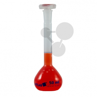 Odměrná baňka se zátkou, PP, 1 000 ml