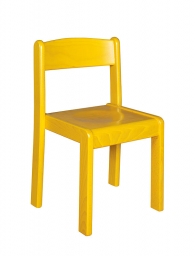 Dřevěná dětská židle TIM celomořené provedení - A17.0xx.