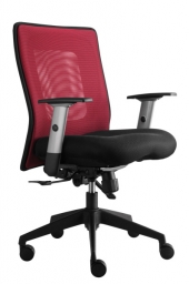 Alba Kancelářská židle Lexa síť, látka