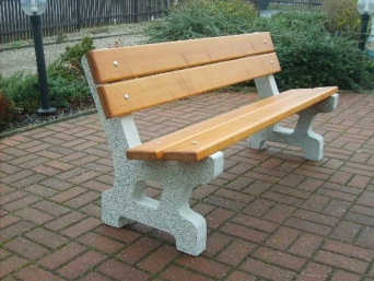 Betonová lavička Klasik