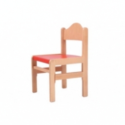 Dřevěná dětská židle Adam 1025 - mořený sedák