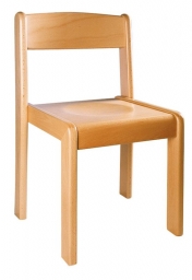 Dřevěná dětská židle TIM přírodní - 17.0xx.00