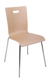 Alba Konferenční židle Tulip dřevěná