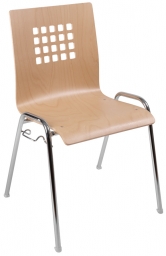 Alba Konferenční židle Viola - dřevěná nebo čalouněný sedák