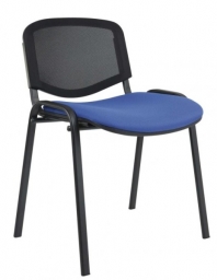 Konferenční židle Taurus NET - síťovaný opěrák a čalouněný sedák + SLEVA nebo DÁREK