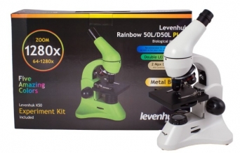Školní mikroskop Levenhuk Mikroskop Rainbow 50L PLUS - SLEVA nebo DÁREK a DOPRAVA ZDARMA