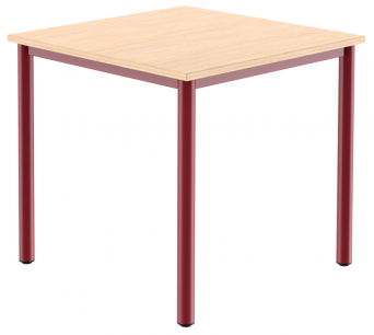 Dětský stůl čtverec 60x60 cm