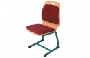 AMOS učitelská pevná židle částečně čalouněná