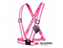 Dětské reflexní elastické kšandy, šle - Cross Belt, růžové
