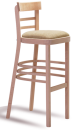 Dřevěná ohýbaná barová židle Marona Bar 5192
