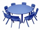 Dětský plastový kulatý stolek stůl 5710
