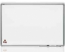 Magnetická tabule 120x90 cm s bílým lakovaným povrchem a odkládací policí