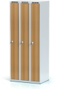 Šatní skříň trojdílná s lamino dveřmi D3M 30 3 1 S (Aldera)