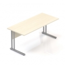 Stůl Visio 160 x 70 cm s kovovou podnoží