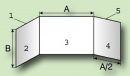 Tabule Triptych K keramický povrch  180x120 cm