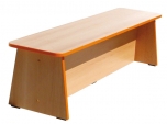 Dětská dřevěná  lavička na sezení 120 cm 0L077M
