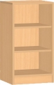 Dětská dřevěná skříňka s policemi 0L001M