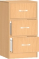 Dětská dřevěná skříňka se zásuvkami 0L006