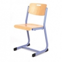 OLYMPIA pevná stohovatelná židle s úpravou pro použití v jídelnách