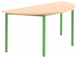 Dětský stůl půlkruh 120x60 cm