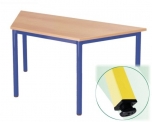 Univerzální stůl pevný lichoběžníkový 160x80 cm